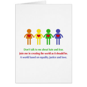 A World of Equality, Justice and Love