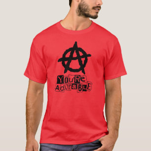 'A You re Adorable' Anarchy Symbol Tee Shirt