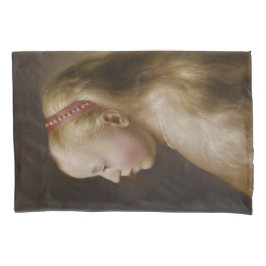 A Young Blonde Girl (von Jan Lievens) Kissenbezug