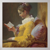 A Young Girl Reading