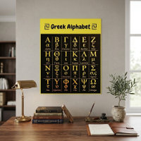 A-Z Griechische Alphabetbuchstaben In Reihenfolge