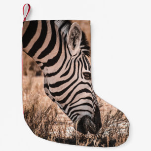 A ZEBRA ETOSHA NATIONALPARK KLEINER WEIHNACHTSSTRUMPF