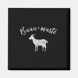 Aa-maste-Ziegen-Yoga-T-Shirt Magnet