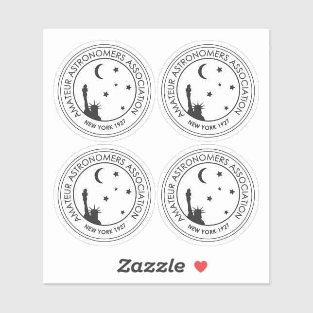 AAA-Aufkleber 4-up Aufkleber (Blatt)