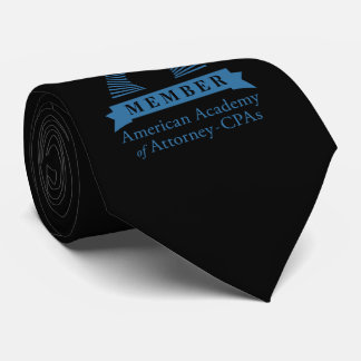 AAA-CPA Mitgliedsschwarz-Krawatte Krawatte
