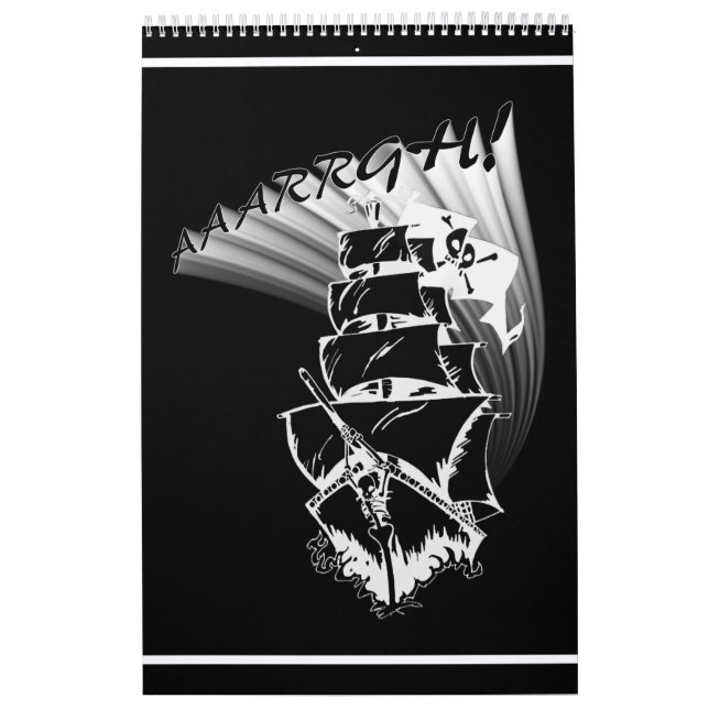 AAAARGH! Es ist ein Piratenschiff! Kalender (Titelbild)