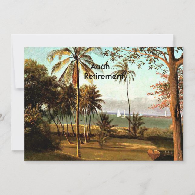 Aaah... Pension, Florida Szene Karte (Vorderseite)