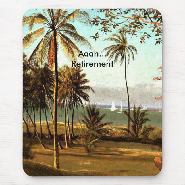 Aaah... Pension, Florida Szene Mousepad (Vorne)