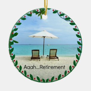 Aaah... Ruhestand, beliebtes Design, Keramikorname Keramik Ornament