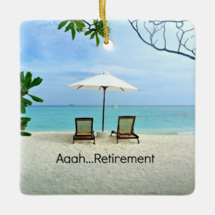 Aaah... Ruhestand Keramikornament