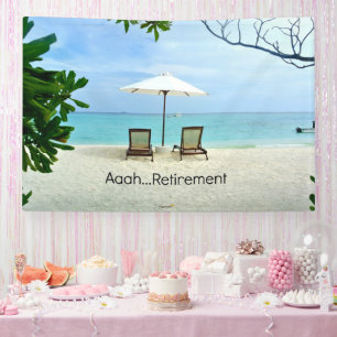Aaah... Ruhestand, populäres Design, Banner