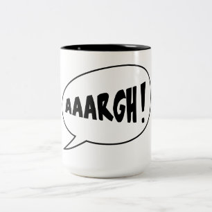 AAARGH-Tasse Zweifarbige Tasse