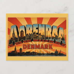 Aabenraa Dänemark Kirche Postkarte