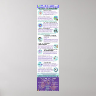 AAC Boot Camp Infographic Poster (Englisch)
