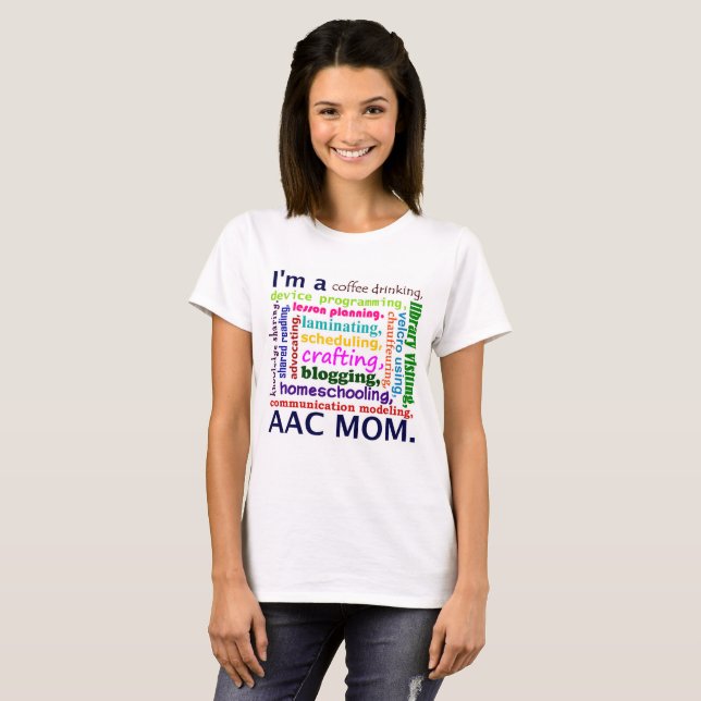 AAC Homeschooling Mama-T - Shirt (Vorne ganz)