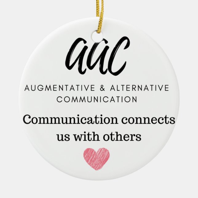 AAC-Verzierung Keramik Ornament (Vorne)
