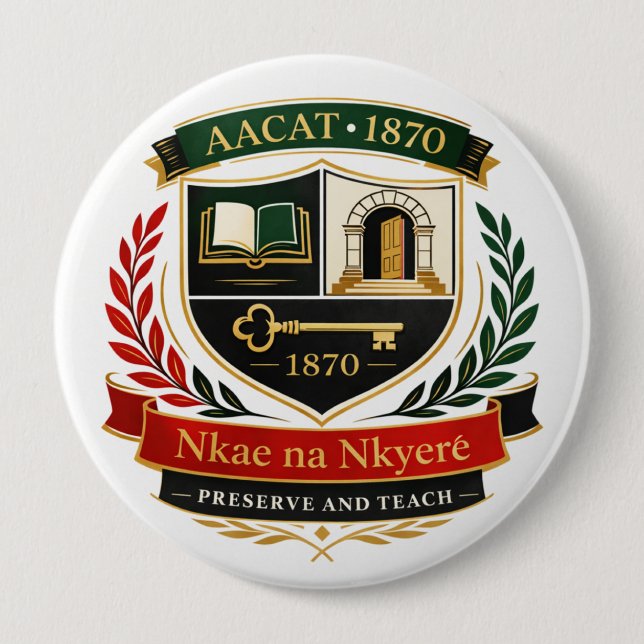 AACAT-1870 Gründungsarchiv-Wappen-Button Button (Vorderseite)