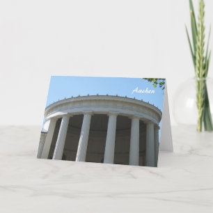 Aachen Greeting Card Karte