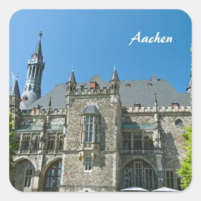 Aachener Aufkleber (Vorderseite)