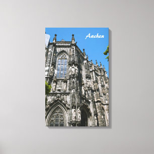 Aachener eingewickelter Canvas Leinwanddruck