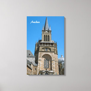 Aachener eingewickelter Canvas Leinwanddruck