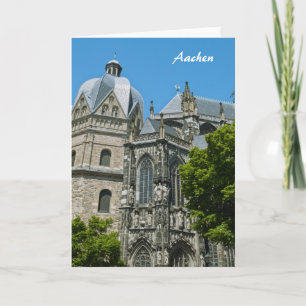 Aachener Grußkarte Karte