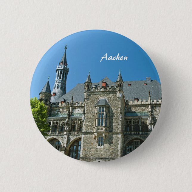 Aachener Knopf Button (Vorderseite)
