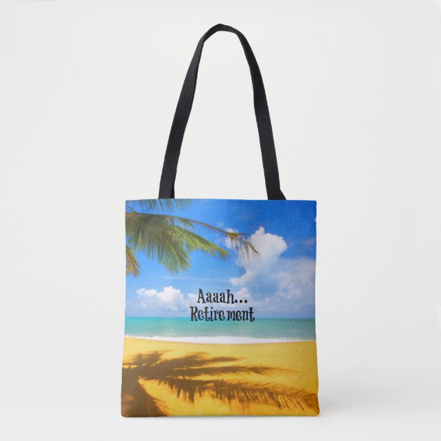 Aah...Ruhestand und Entspannung Tasche (Vorderseite)