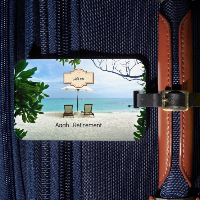 Aah...VorLAGE Gepäckanhänger (Vorderseite Insitu 4)