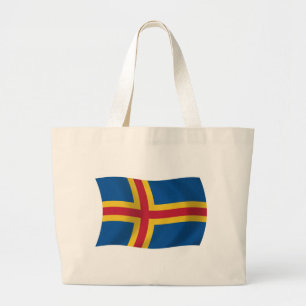 Aaland Flag Tote Bag Jumbo Stoffbeutel