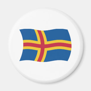 Aaland-Flaggenmagnet Magnet