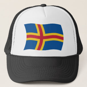 Aaland-Flaggenmütze Truckerkappe