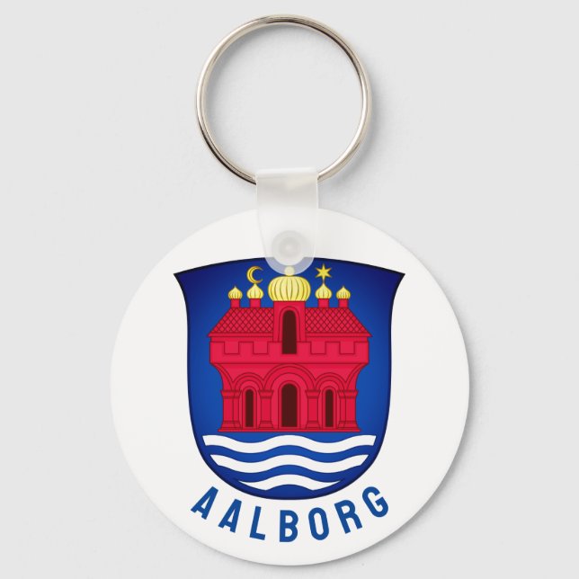 Aalborg - DÄNEMARK Schlüsselanhänger (Vorderseite)