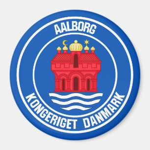 Aalborg-RundEmblem Magnet
