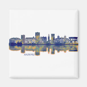 Aalborg Skyline Magnet