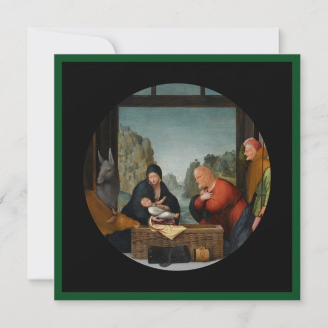 Aanbidding der Herders Abiding Shepherds (Vorderseite)