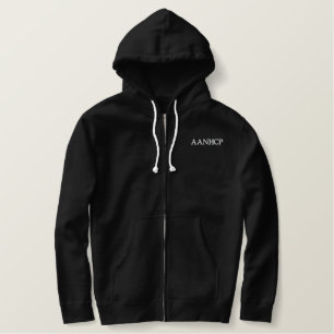 AANHCP stickte ZipKapuzenpulli Bestickter Hoodie