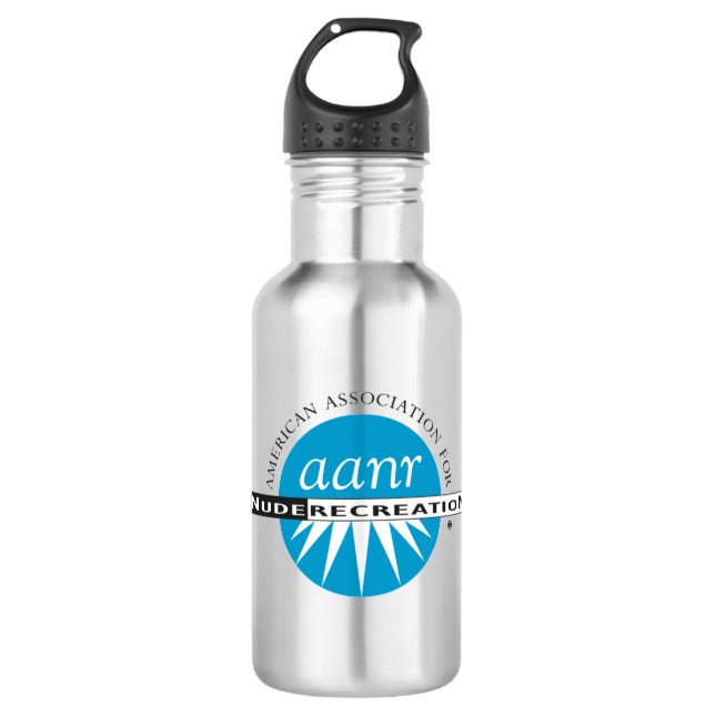 AANR EDELSTAHLFLASCHE (Vorderseite)