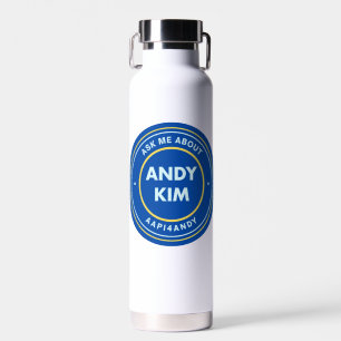 AAPI4Andy Kim bouteille d'eau