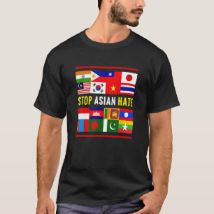 AAPI Hass Support Awareness stoppen - Asiatisches T-Shirt