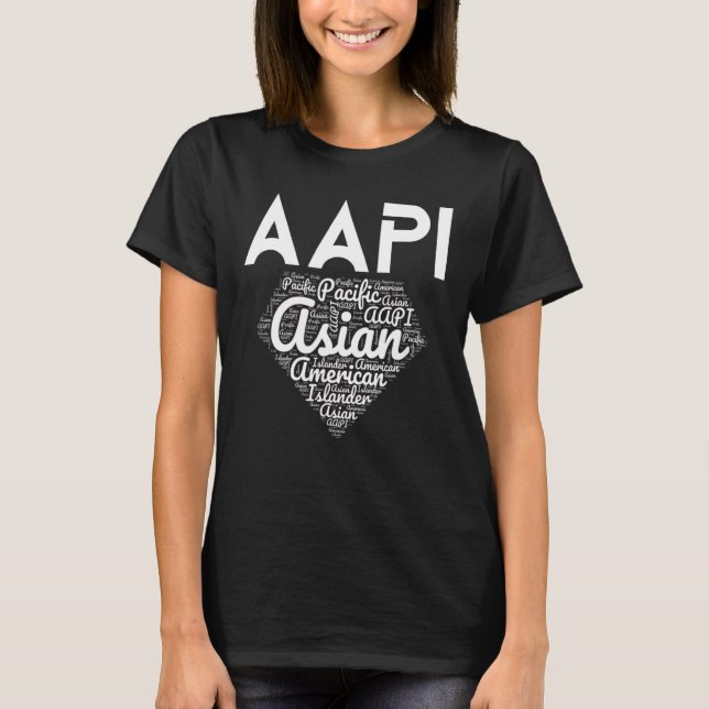 Aapi Liebe Asiatisch-Pazifikinsel Aapi T-Shirt (Vorderseite)
