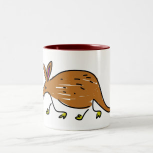 Aardvark Zweifarbige Tasse