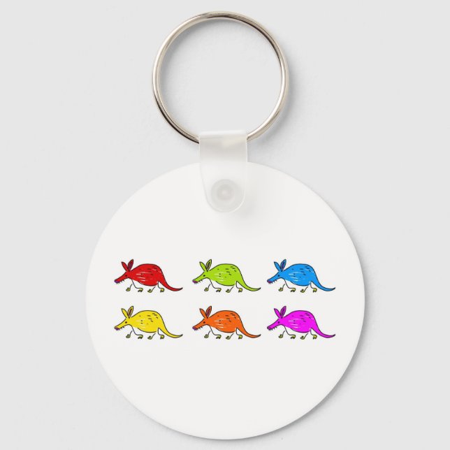 Aardvarks Schlüsselanhänger (Vorderseite)