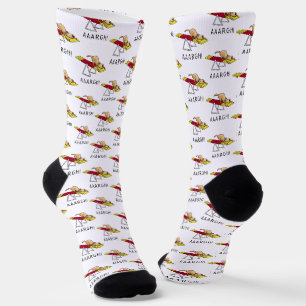 AARGH! Funny verängstigt Hund Agility Teter Socken