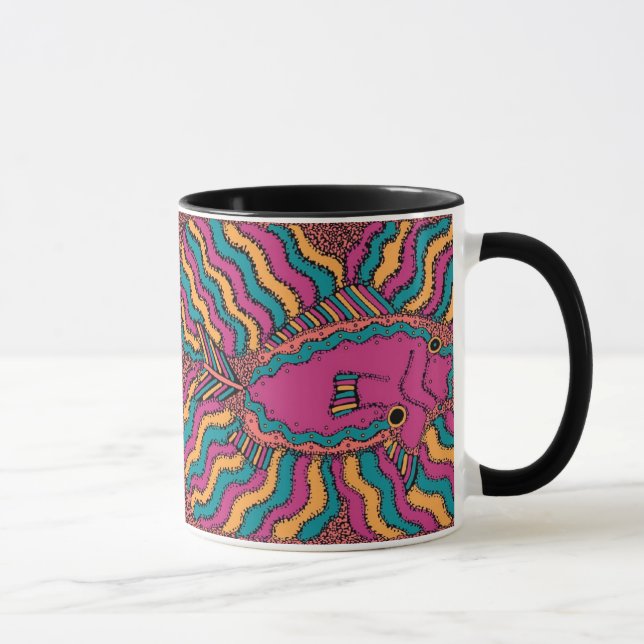 Aarl - Fisch-Frühlings-Saison Tasse (Rechts)