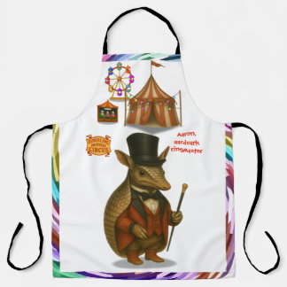 Aaron, aardvark ringmaster schürze