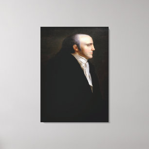 AARON BURR Portrait von John Vanderlyn Leinwanddruck