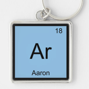 Aaron Chemie Element Symbol Periodensystem Name Schlüsselanhänger