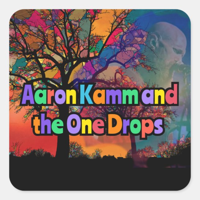 Aaron Kamm Sticker (Vorderseite)