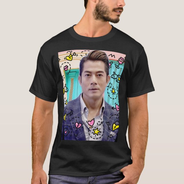 Aaron Kwok disturbed by stickers of love2296png229 T-Shirt (Vorderseite)